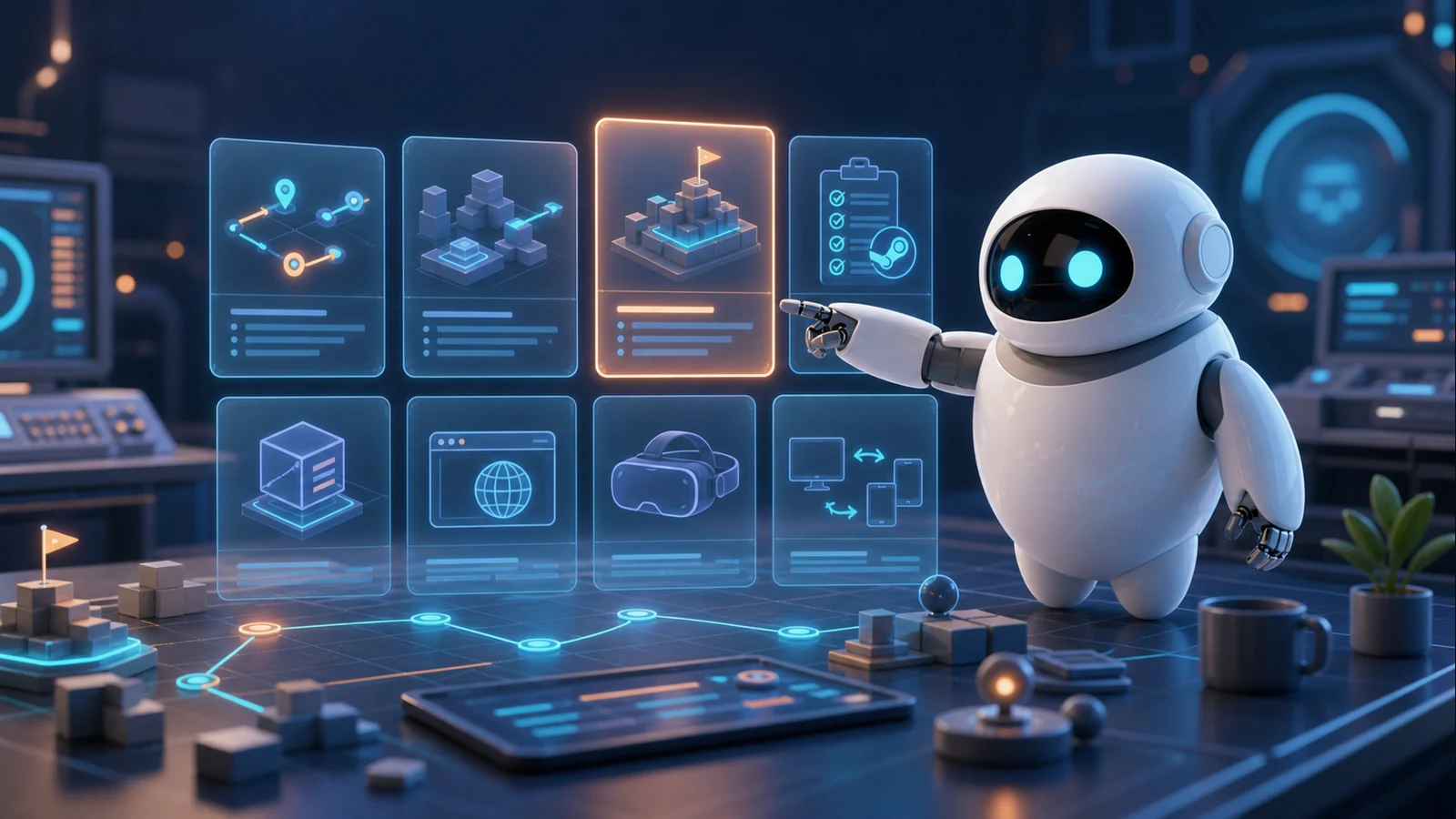 Фирменный робот RobotGames курирует подборку материалов блога о разработке игр