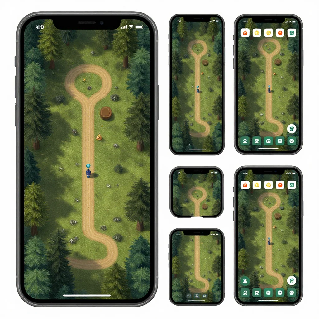 Слайд 3 кейса Forest Run
