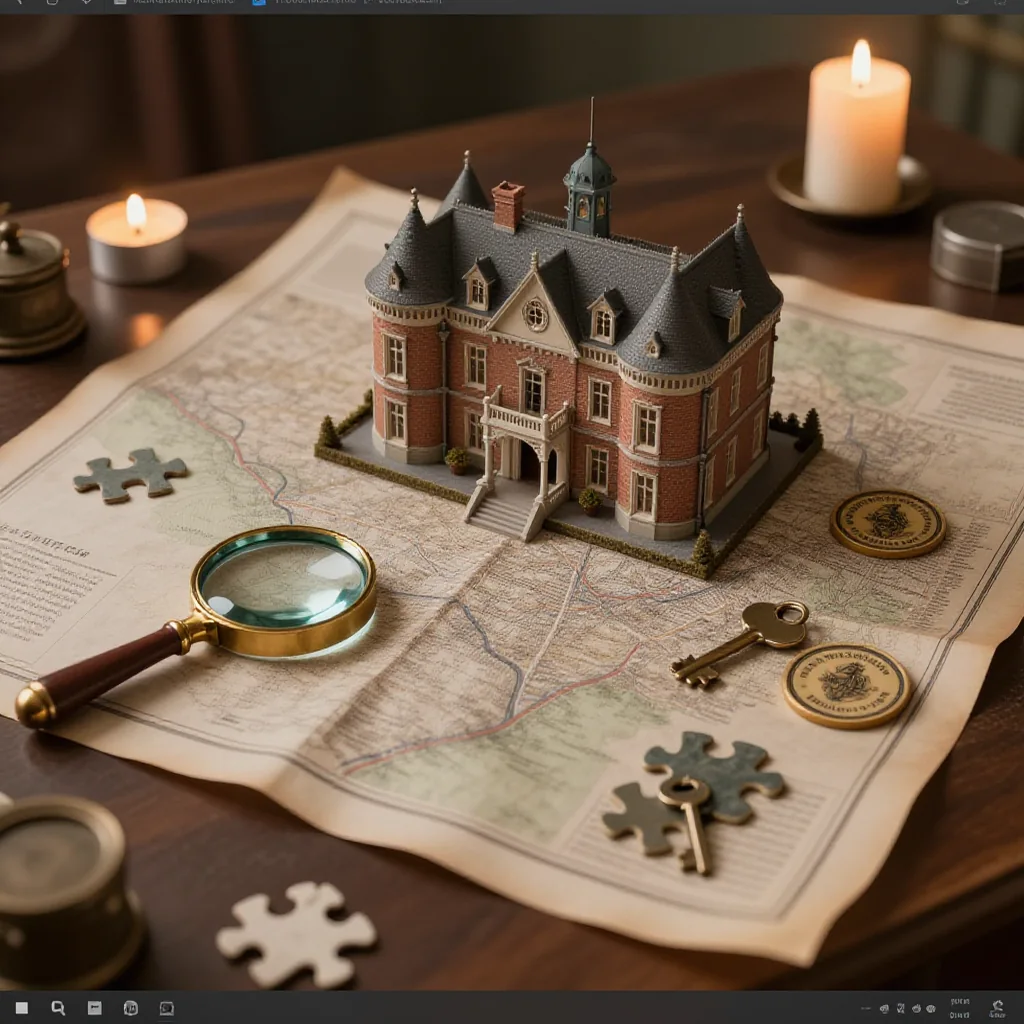 Скриншот Mystery Manor — браузерный квест